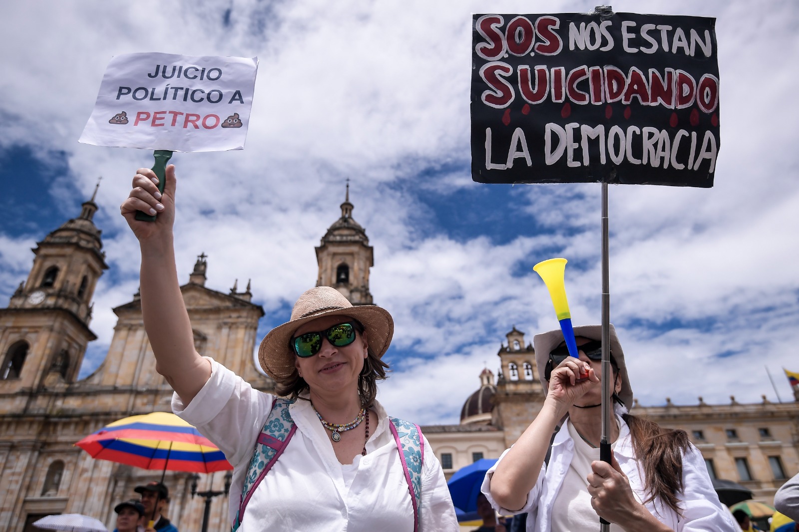 Marchas en Bogotá 23 de agosto 2023