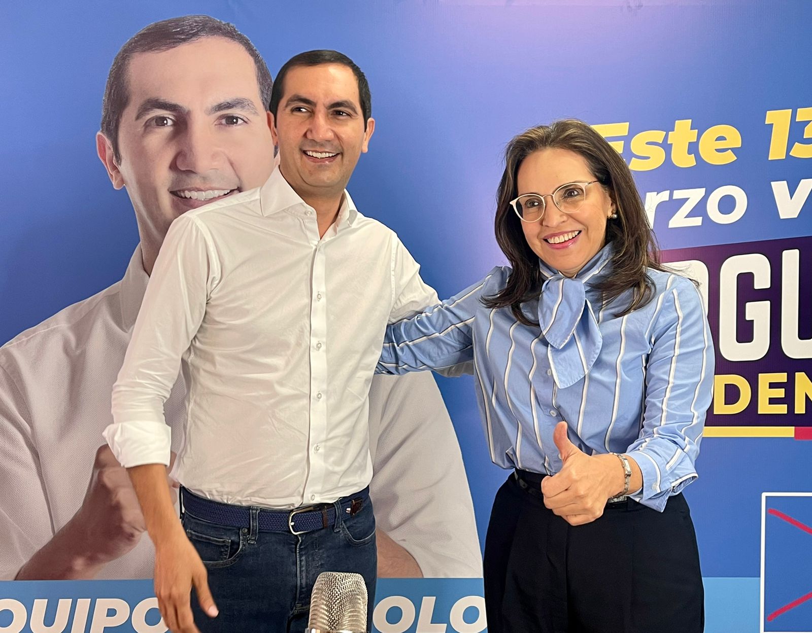 Viviane Morales le da su respaldo a David Barguil