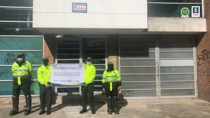 Fiscalía recupera 20 propiedades pertenecientes a bandas criminales de Bogotá