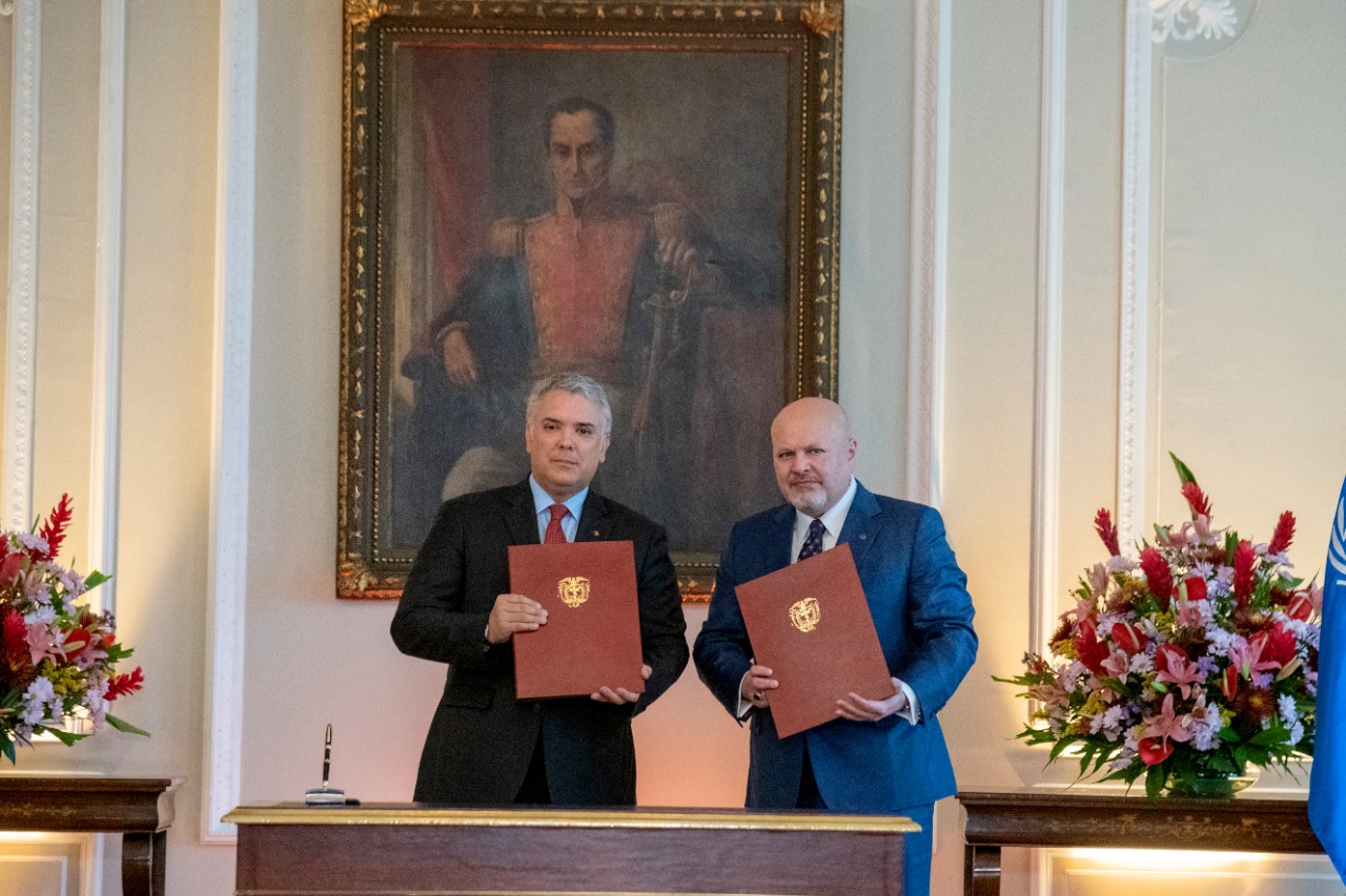 Este es el acuerdo de cooperación entre el Estado y la Corte Penal Internacional