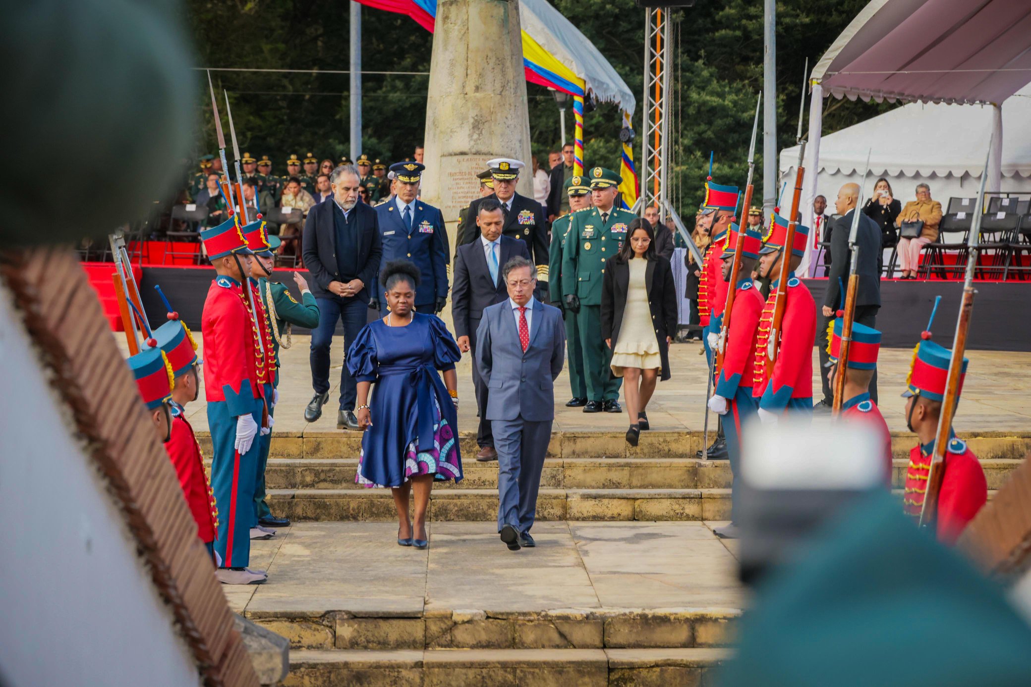 Gustavo Petro y Francia Márquez reaparecen juntos por segunda vez tras meses de roces
