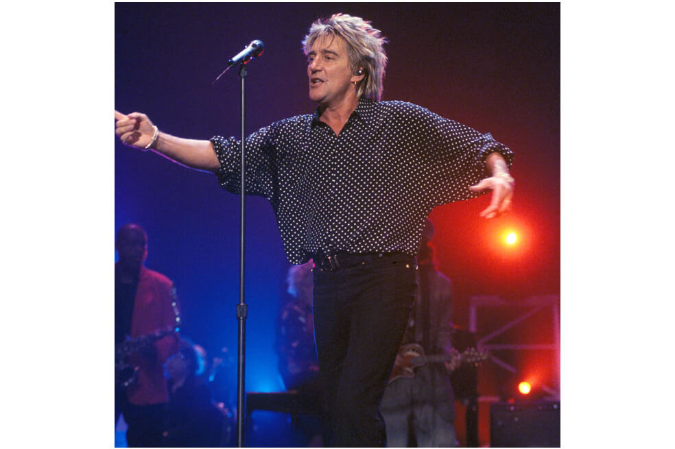Rod Stewart quiere su biografía en cine, al estilo de Freddie Mercury y Elton John