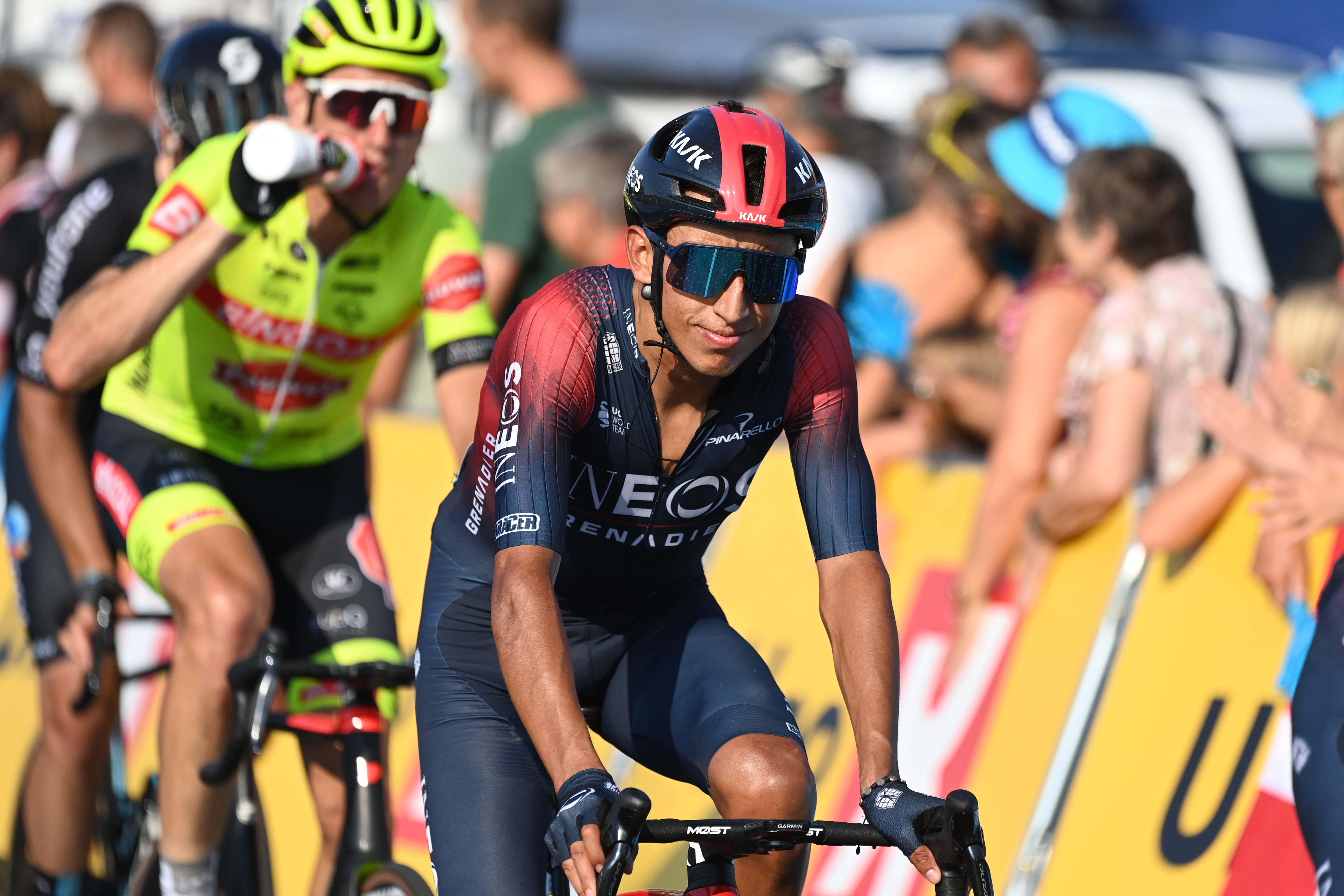 Así le fue a Egan Bernal en la primera etapa del Tour de Dinamarca