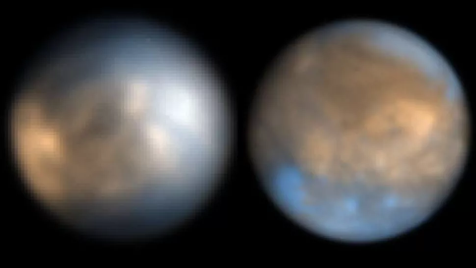 Las imágenes más nítidas que se han captado desde la Tierra de dos lunas de Júpiter