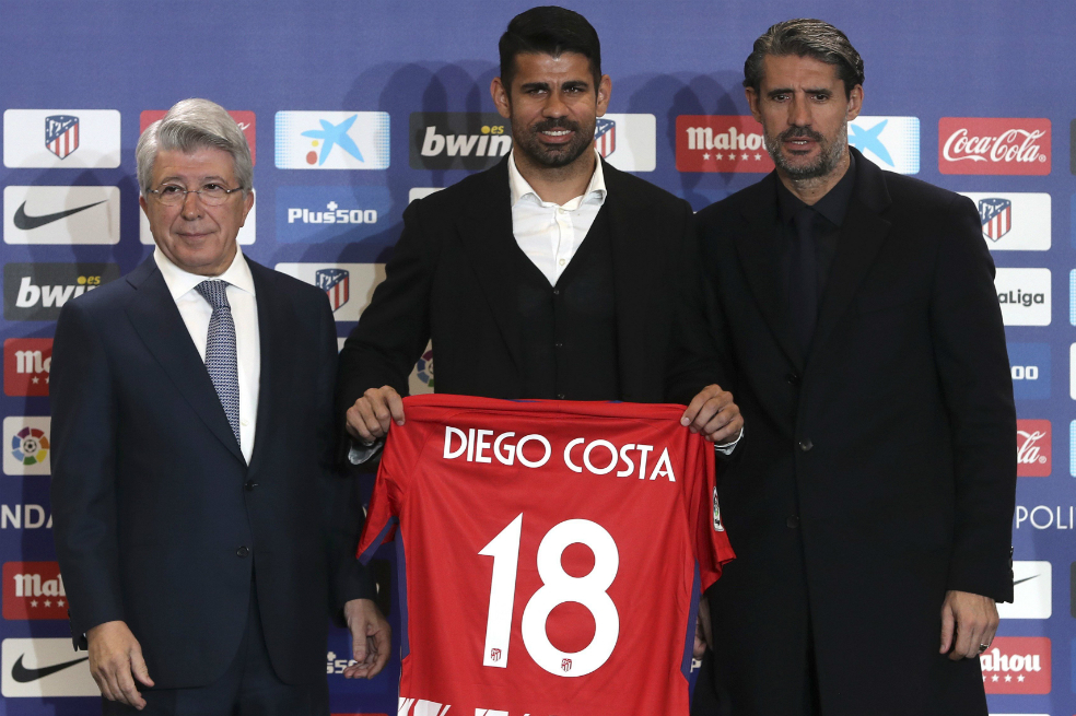 Diego Costa reaparecerá con el Atleti