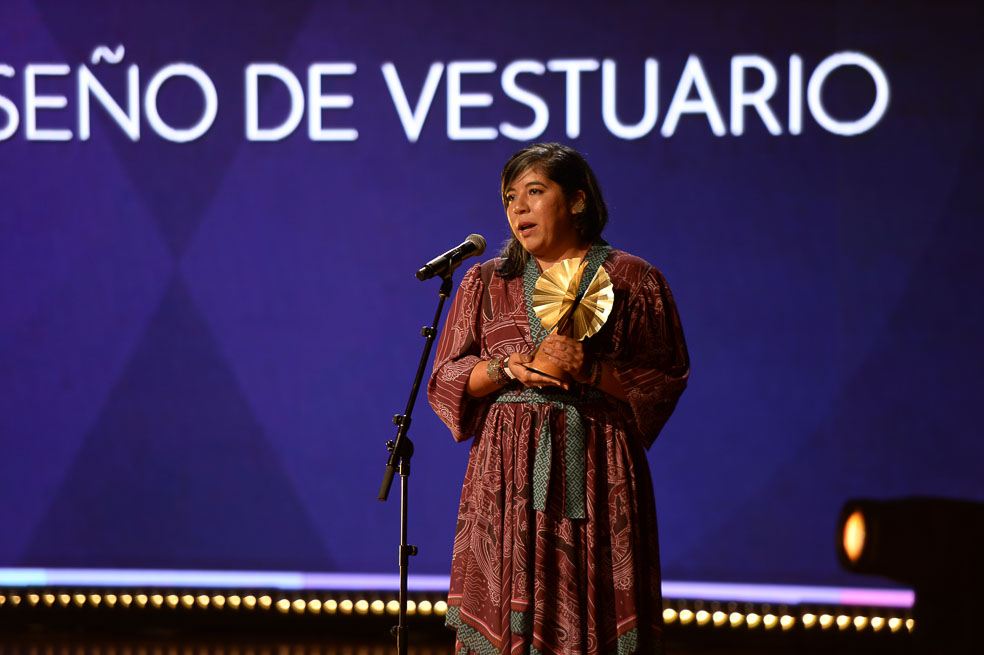Mejor diseño de vestuario: Catherine Rodríguez