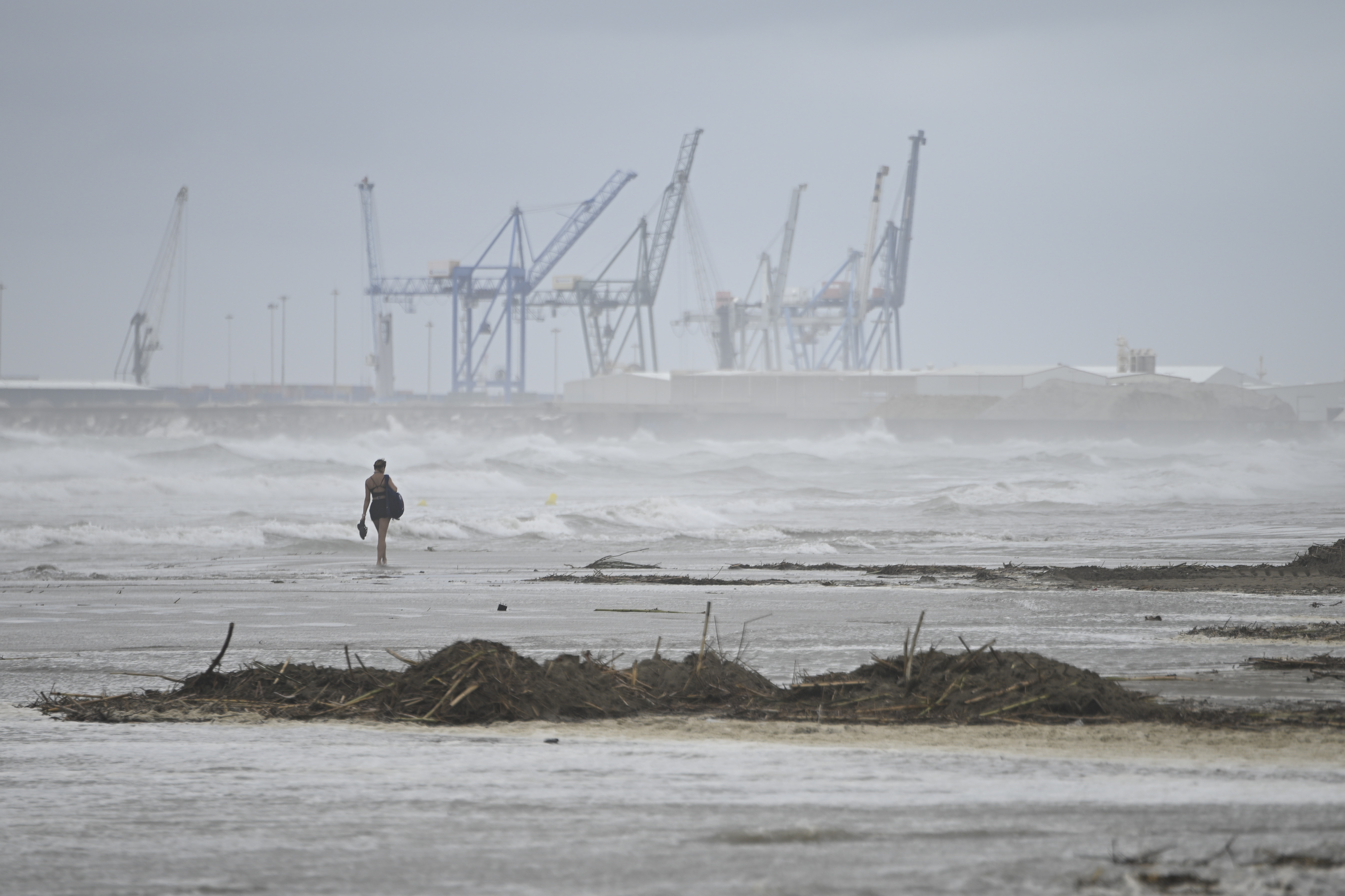 Fuertes lluvias en España por fenómeno meteorológico DANA
