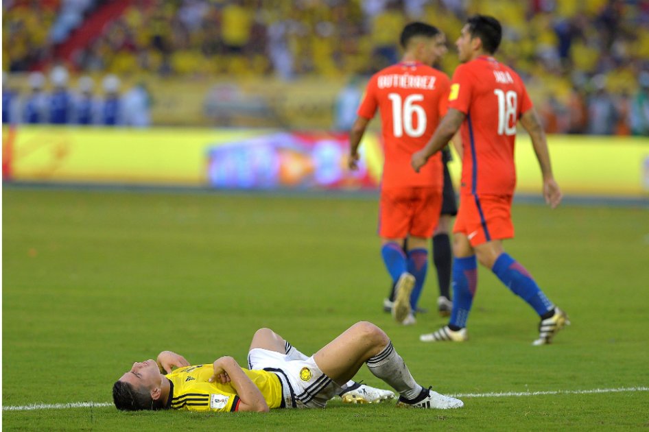 Colombia empató 0-0 con Chile y ahora piensa en Argentina