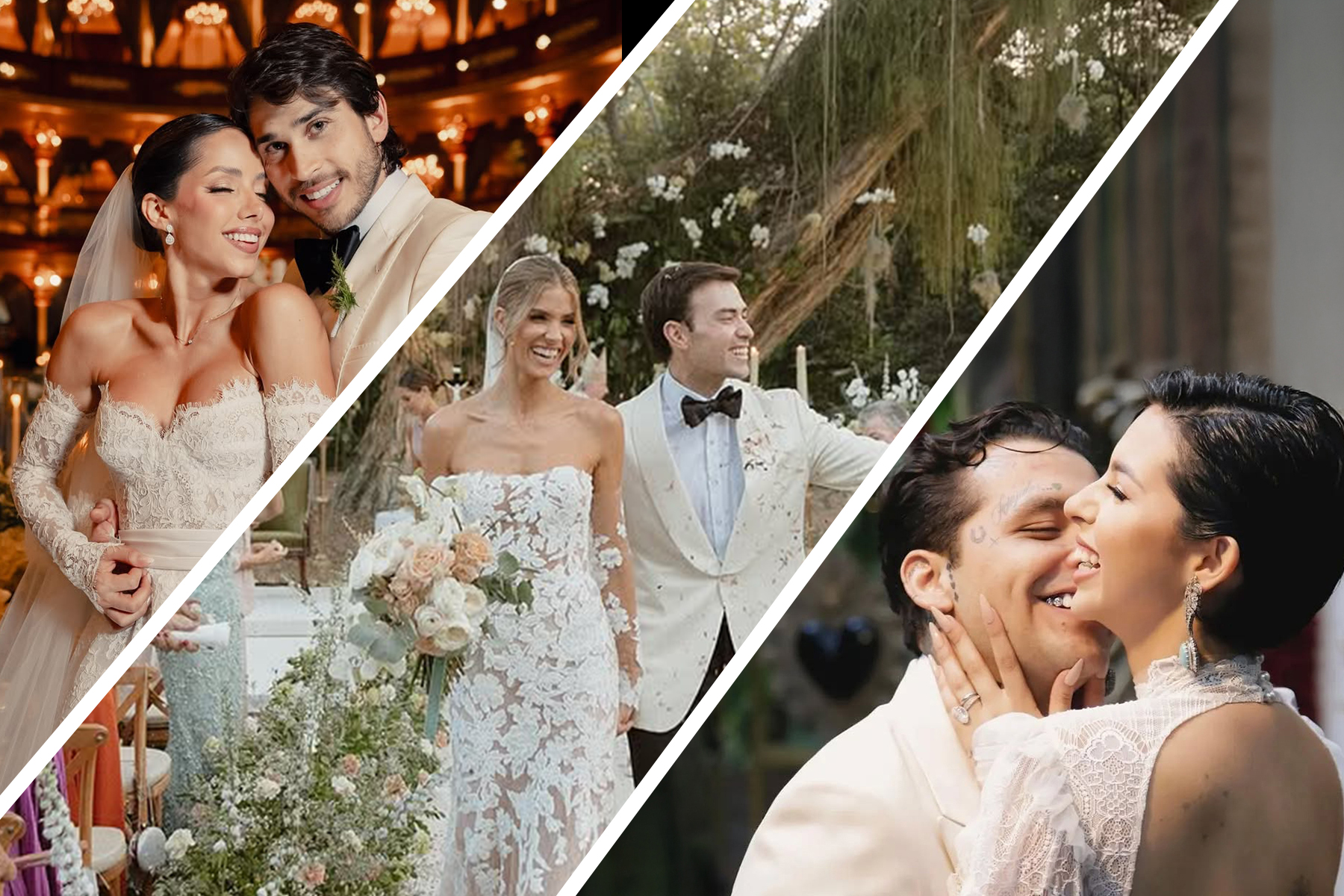 Bodas 2024: los famosos que se casaron y juraron que será para siempre