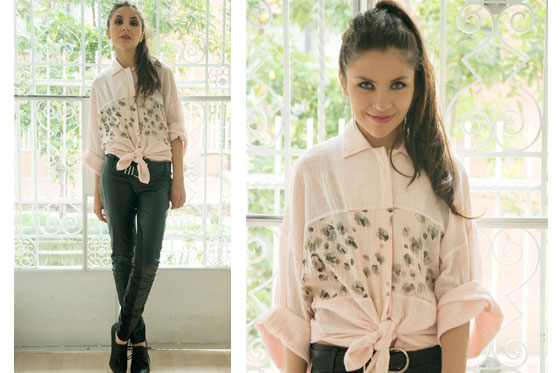 Camisas vintage para las románticas
