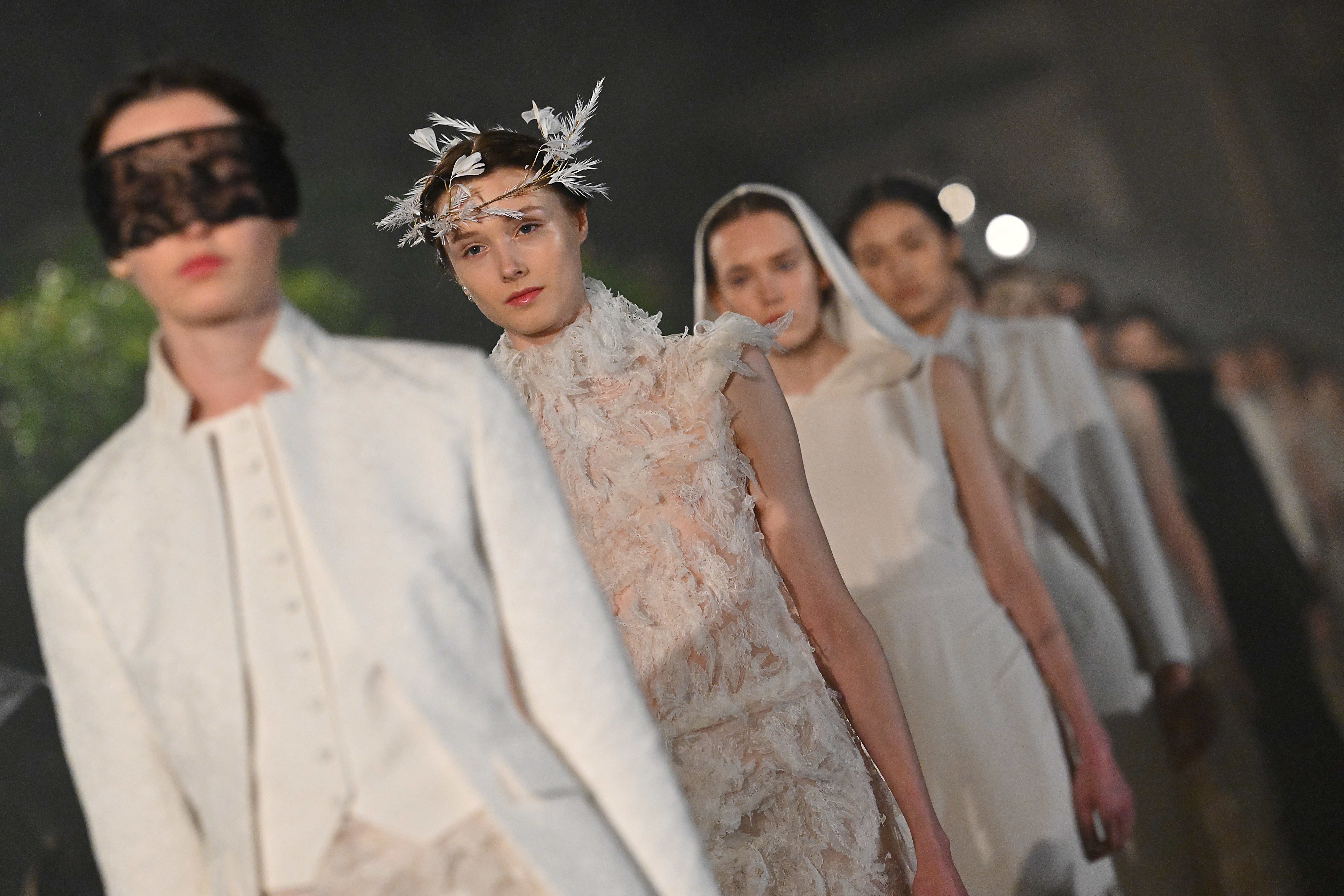 Roma fue escenario para el desfile Crucero 2026 de Dior. / Andreas Solaro / AFP