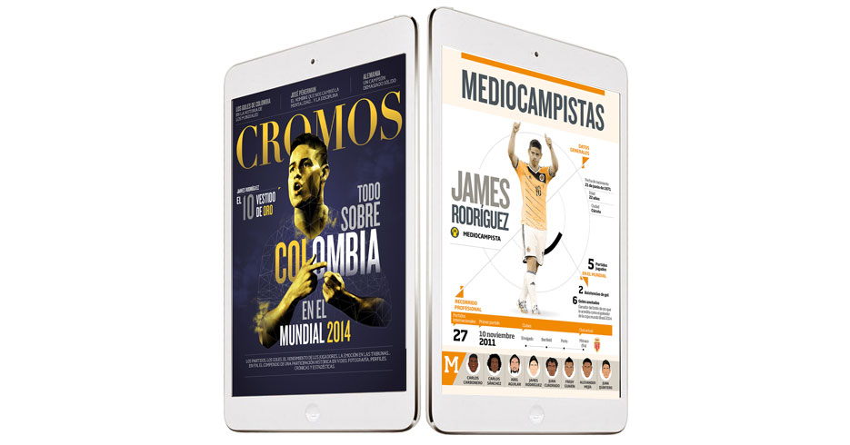 Cromos en iPad y iPhone es reconocida a nivel mundial por su diseño