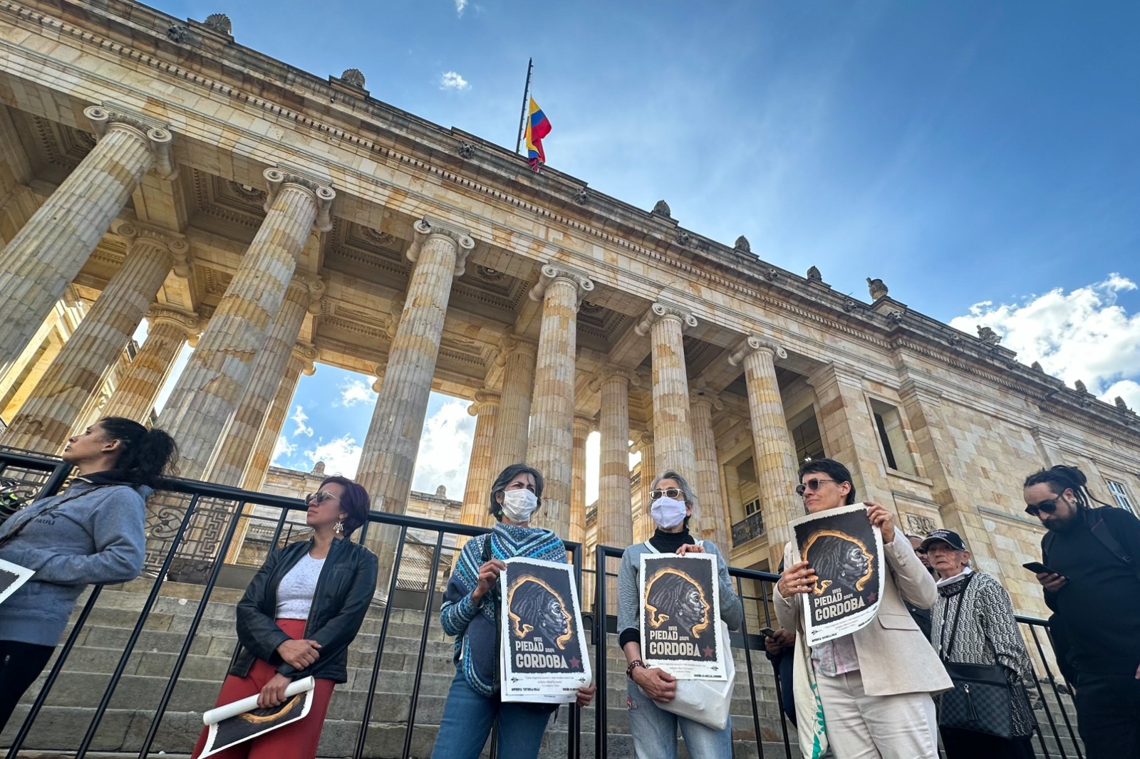 El Congreso de la República rindió un homenaje póstumo a la senadora Piedad Córdoba este lunes, en el Capitolio.