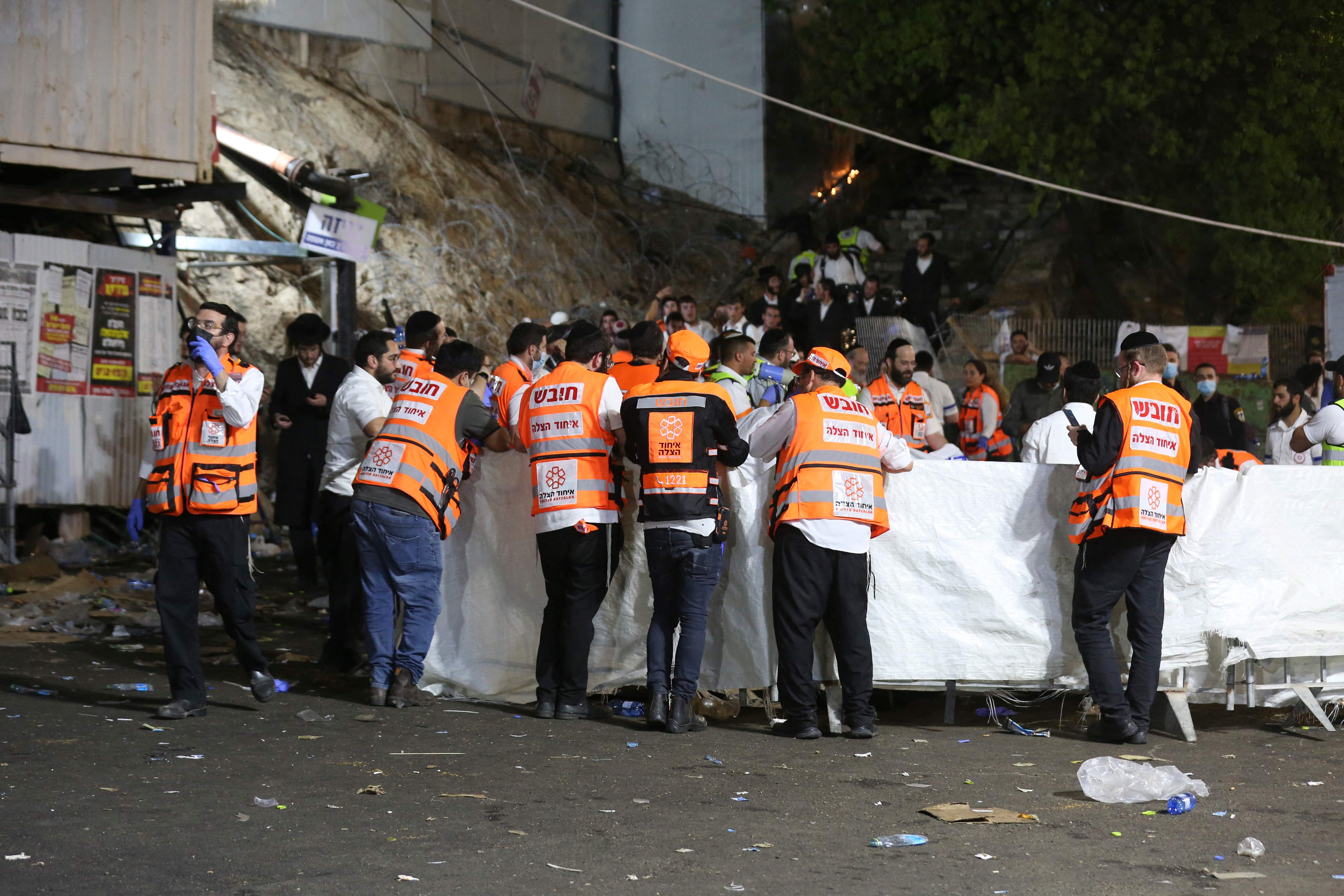 Decenas de muertos deja peregrinación judía en Israel