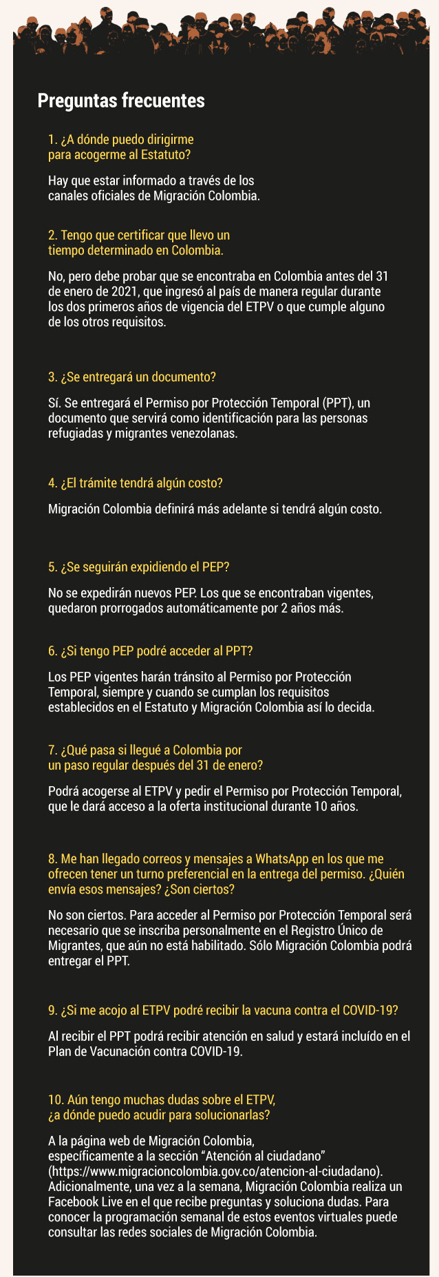 Todo lo que debe saber del Estatuto Temporal de Protección (ETPV)