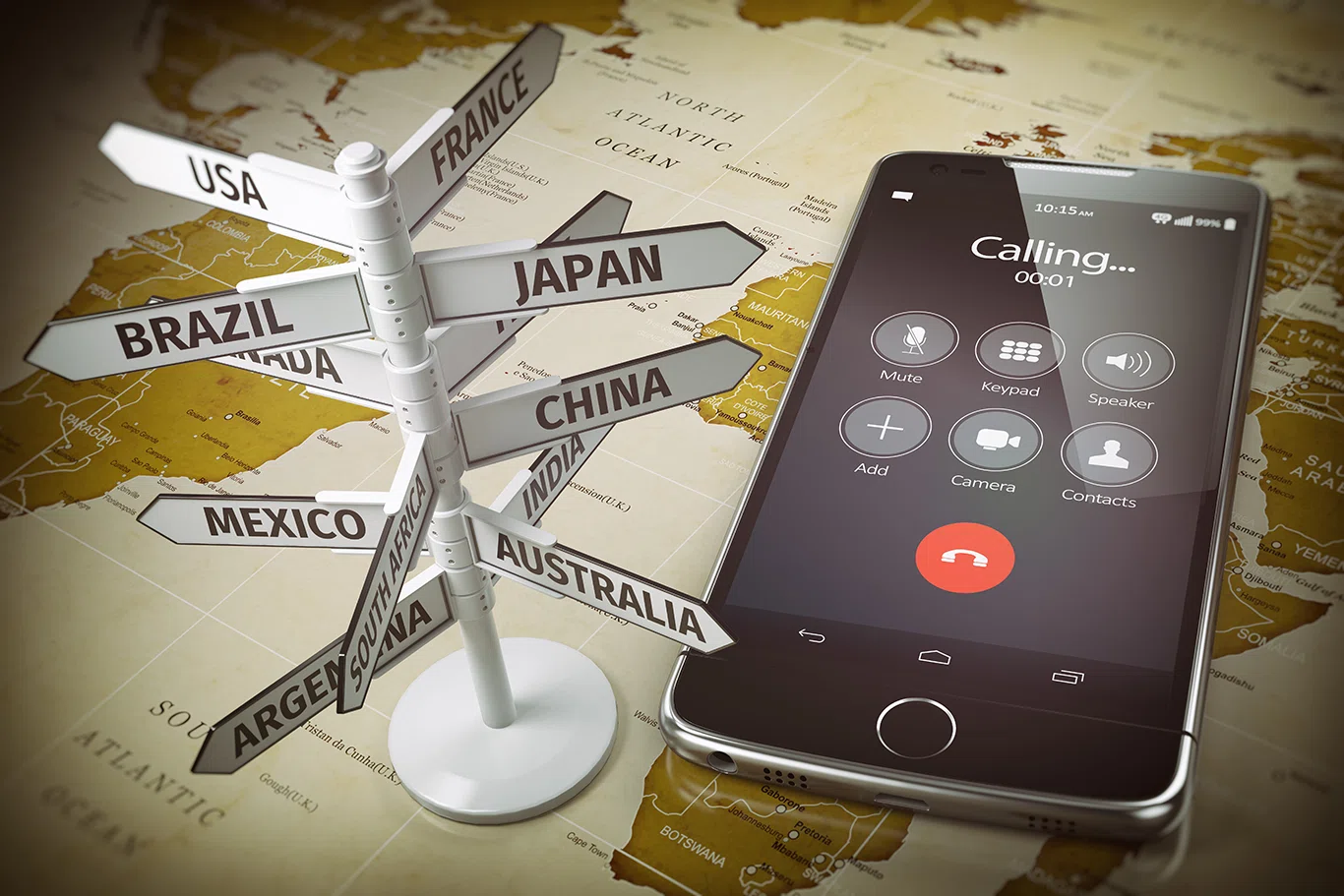 ¿Cómo activar el roaming internacional de datos desde otro país?