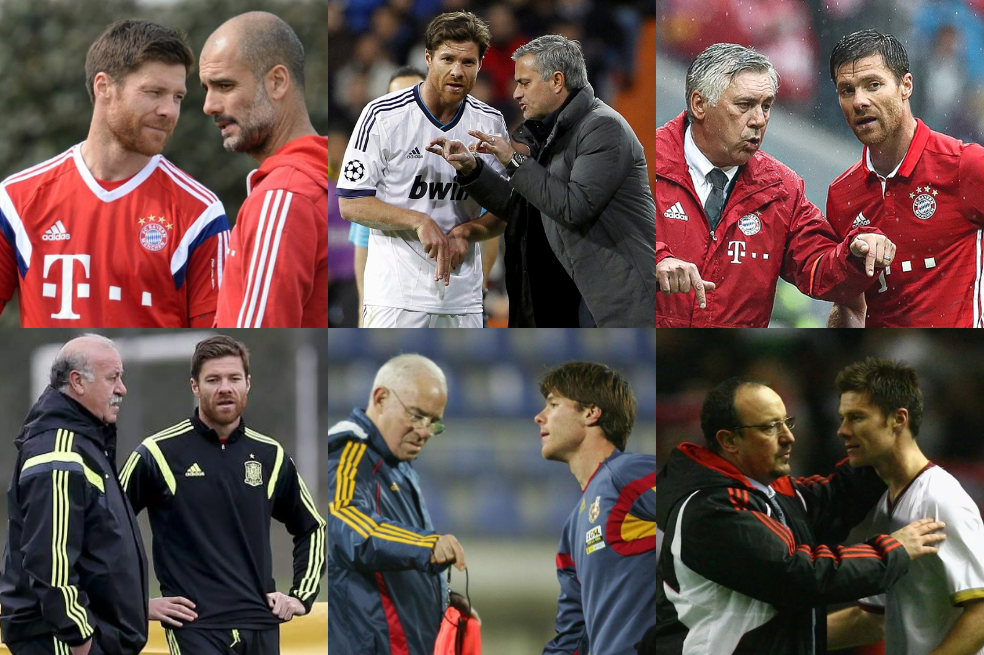 Xabi Alonso, el aprendiz que se forjó con los mejores entrenadores del mundo