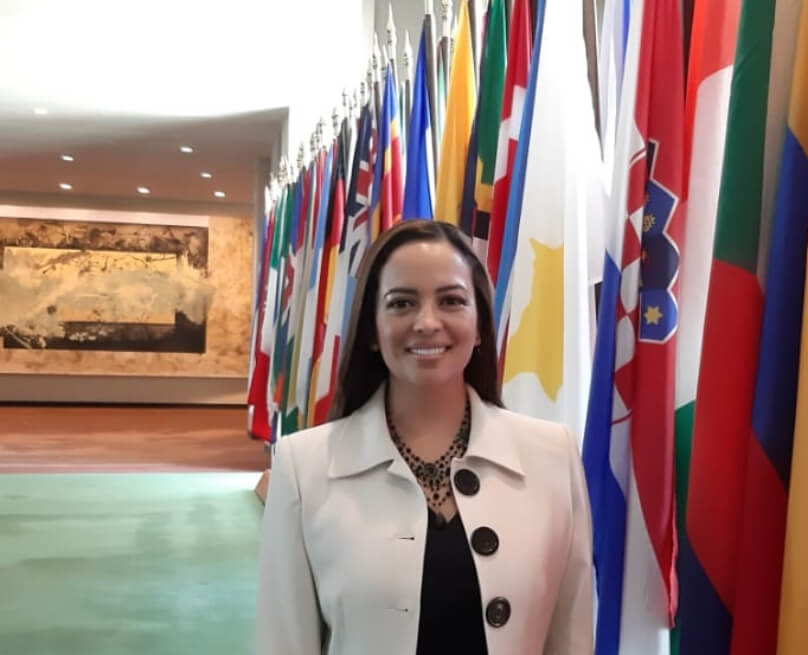 Viviana Manrique, abogada colombiana elegida para ser miembro de la JIFE
