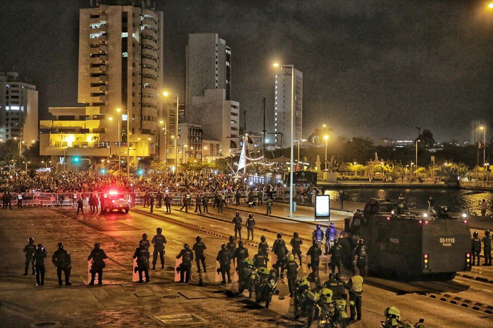 Alcalde de Cartagena prohibió el ingreso de la marcha del 28N al sector turístico