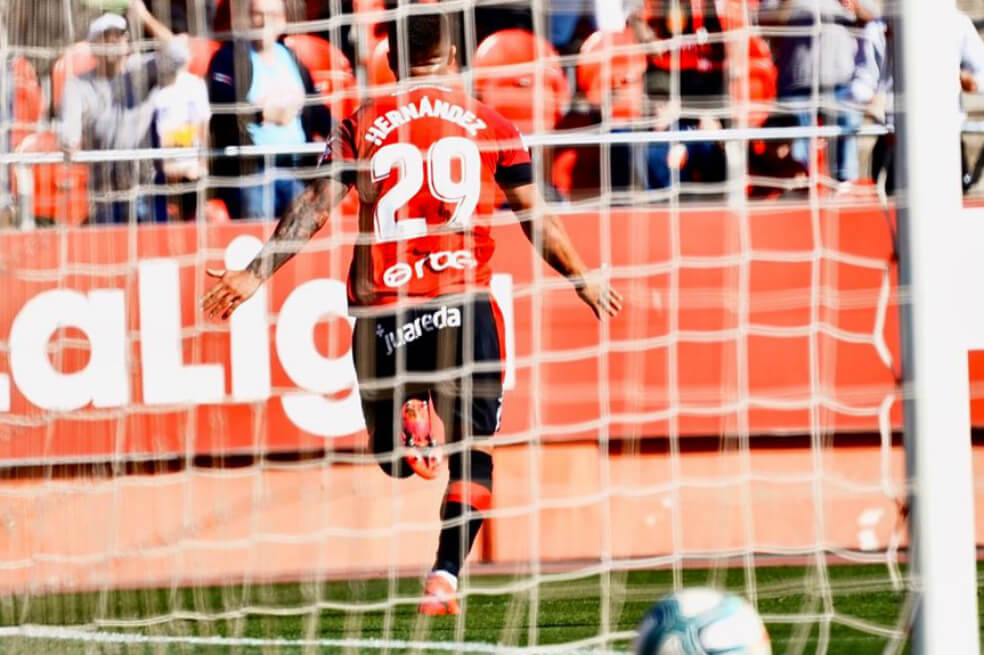 “El Cucho” Hernández volvió a celebrar: le dio la victoria al Mallorca