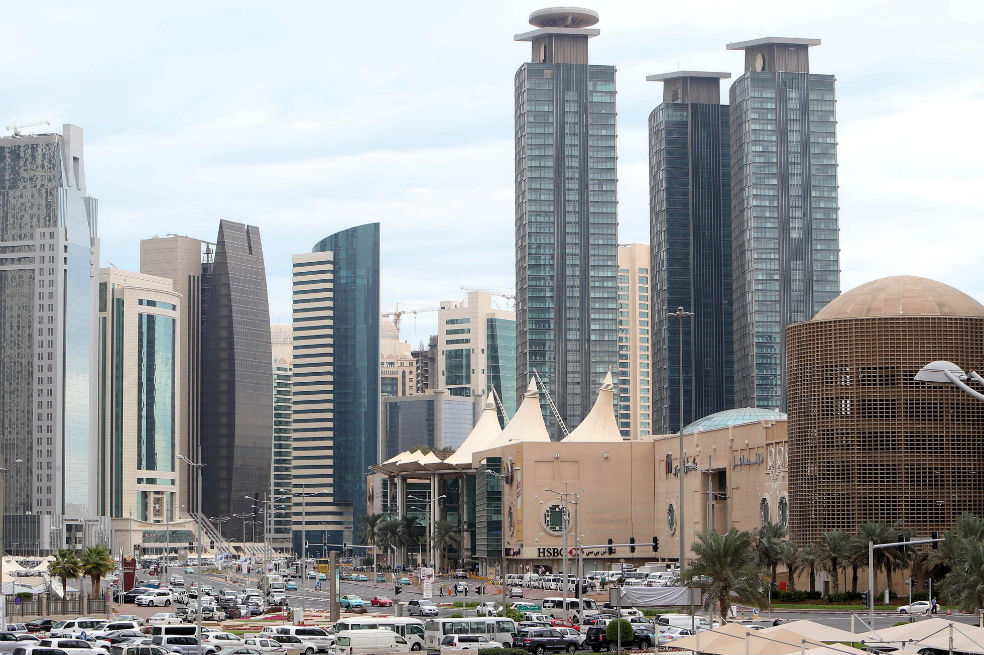 Vista de Doha, capital de Catar, país señalado de financiar al terrorismo.  / AFP