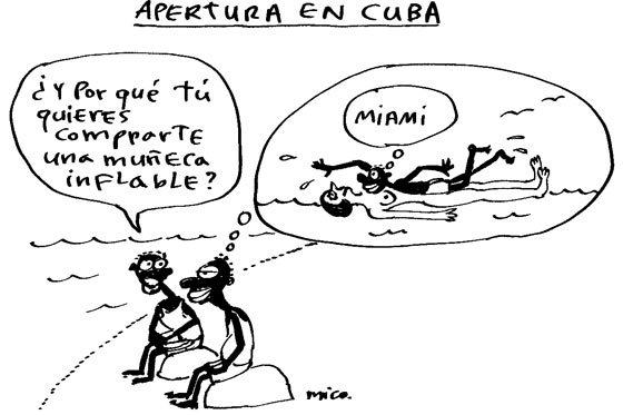 Apertura en Cuba