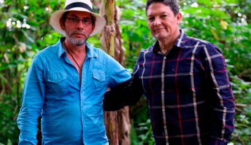 Publican imágenes de general Alzate y ‘Pastor Alape’ antes de la liberación