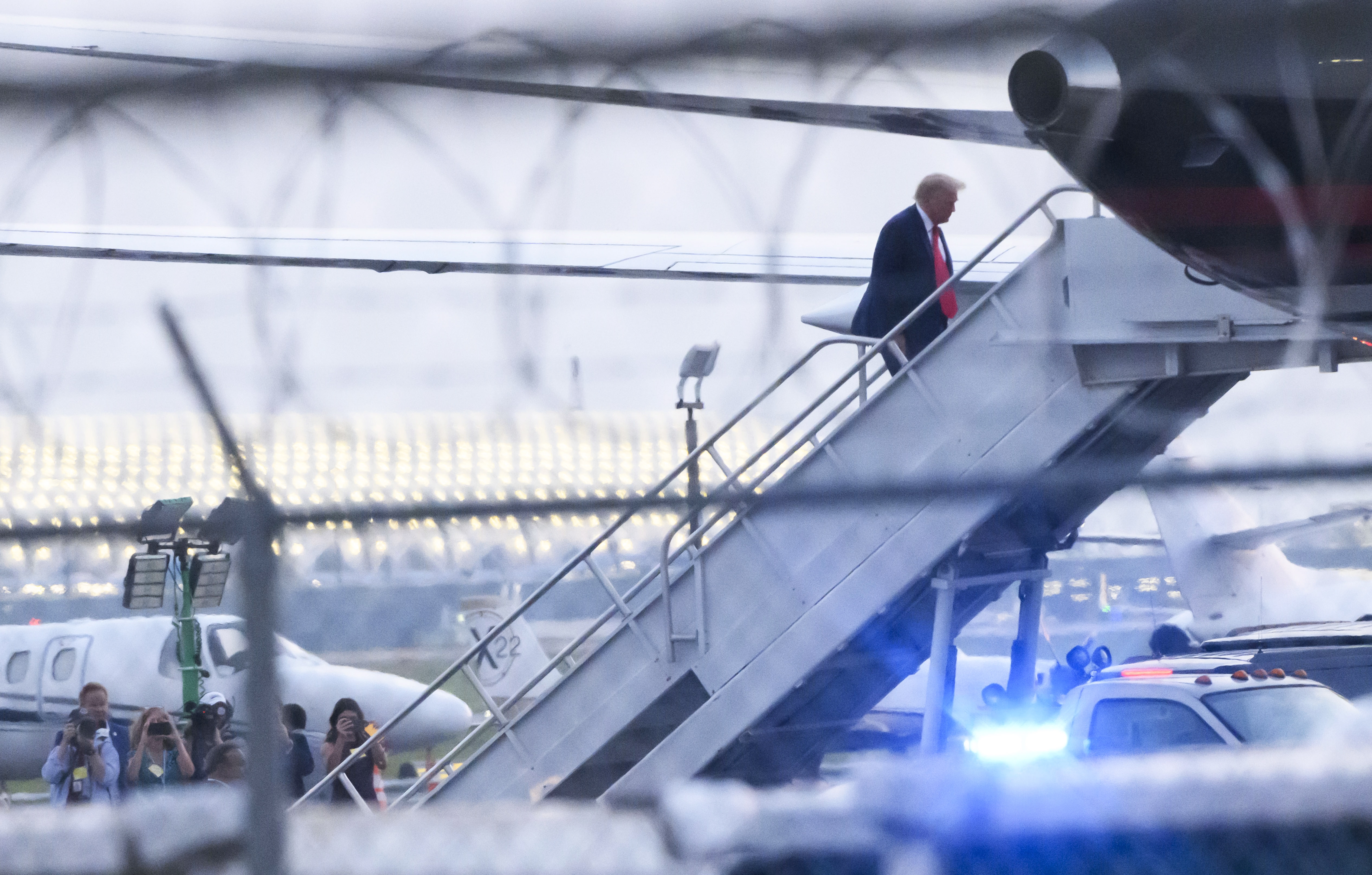 La foto del arresto de Trump, una bendición para su campaña