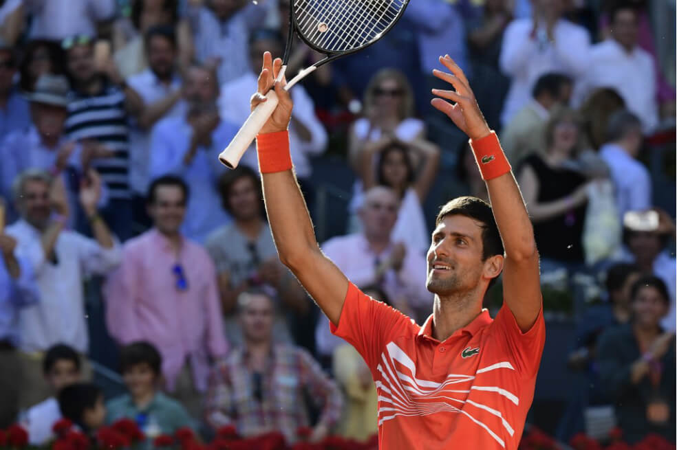 Djokovic, a la final del torneo de Madrid