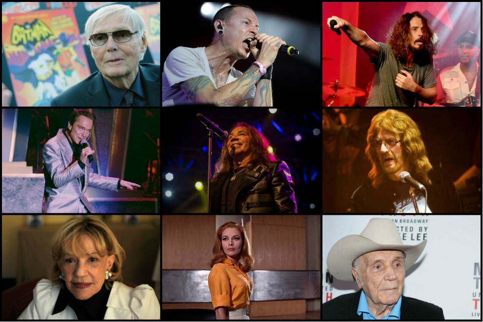 Famosos que murieron en 2017