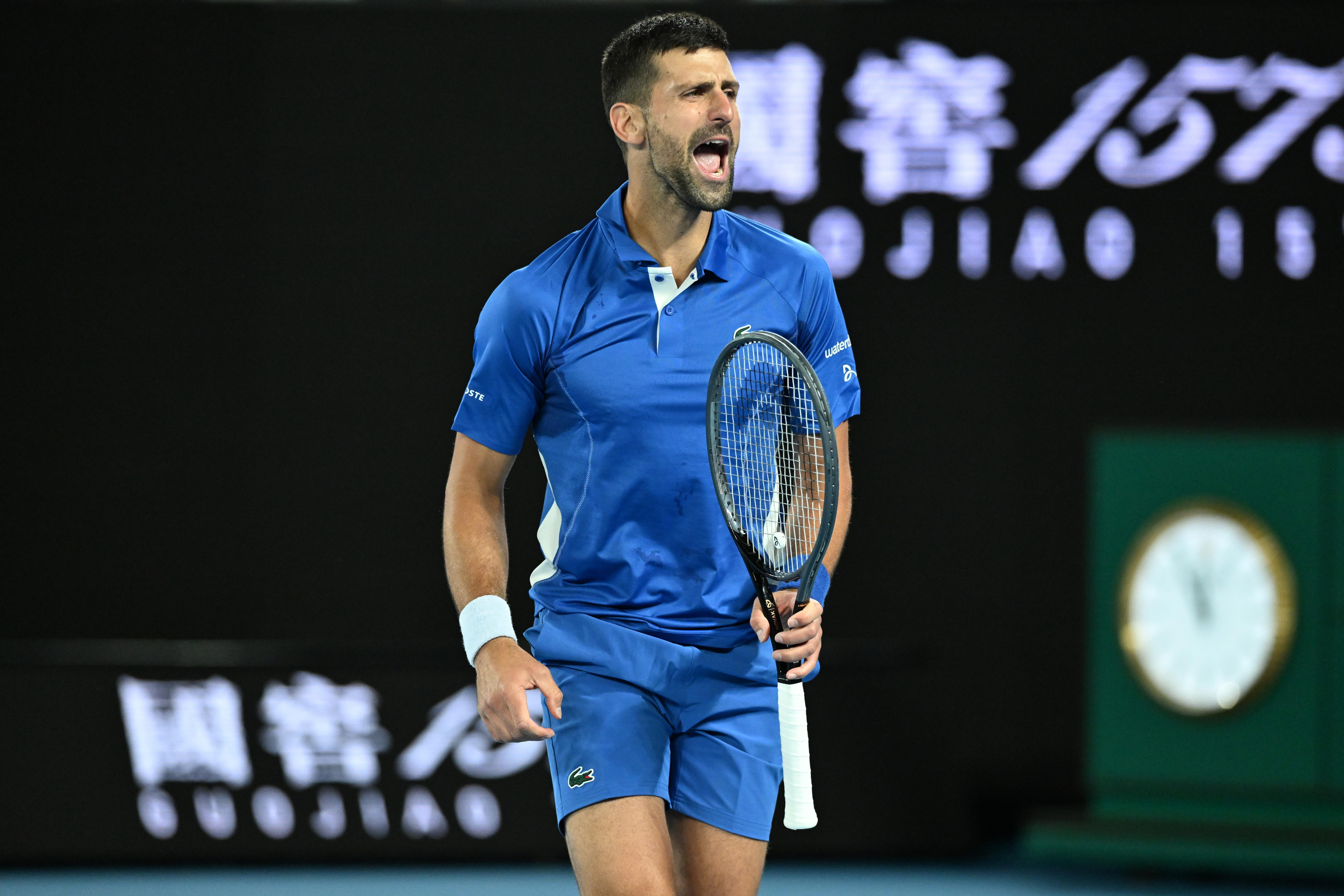 Así les fue a Djokovic y Tsitsipas en la segunda ronda del Australian Open