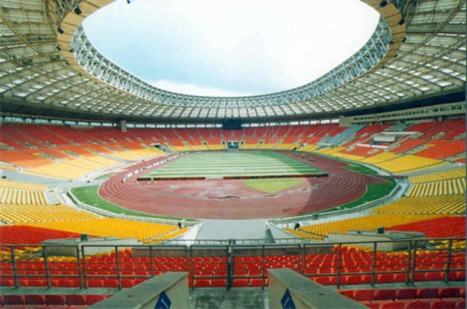 Luzhnikí es la casa del Spartak Moscú y el CSKA.