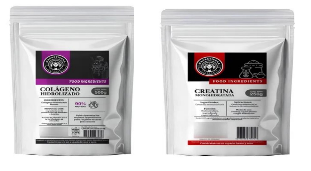 Pilas con esta marca de colágeno y creatina, que es fraudulenta en el país