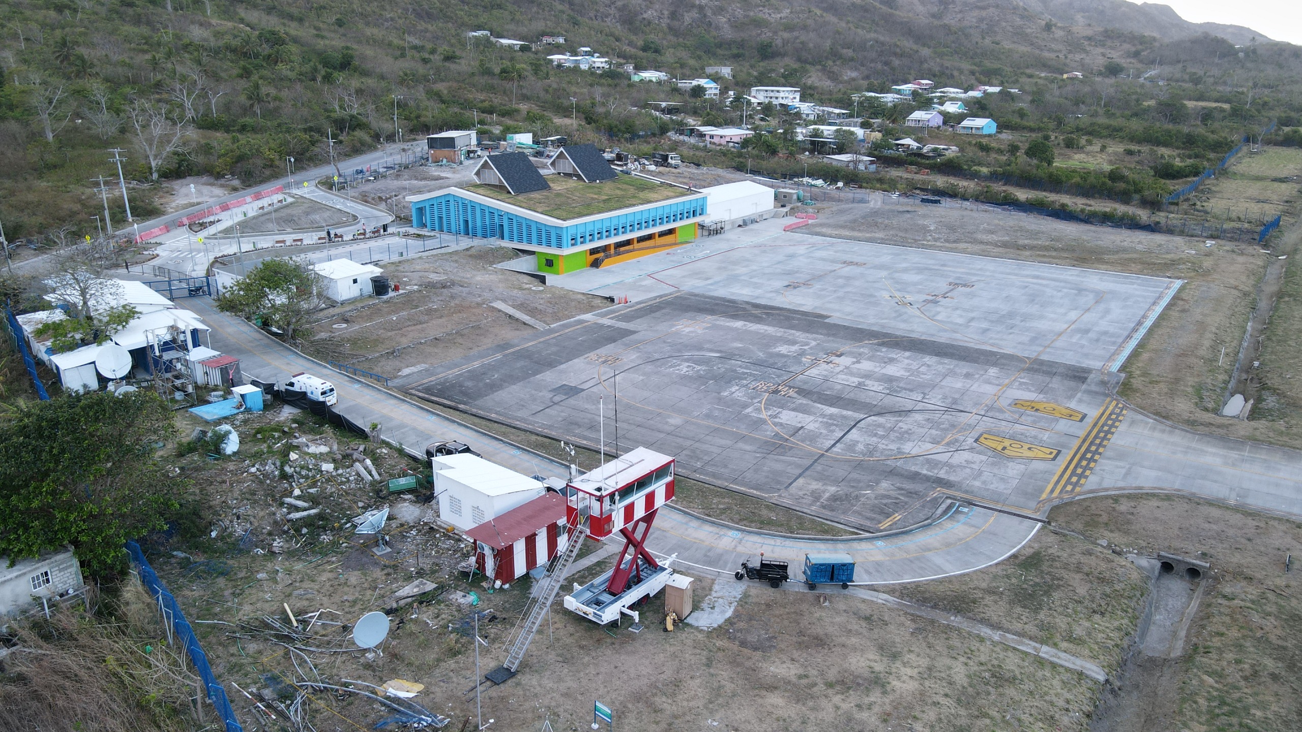 Inauguran nueva terminal de pasajeros en aeropuerto El Embrujo, en Providencia
