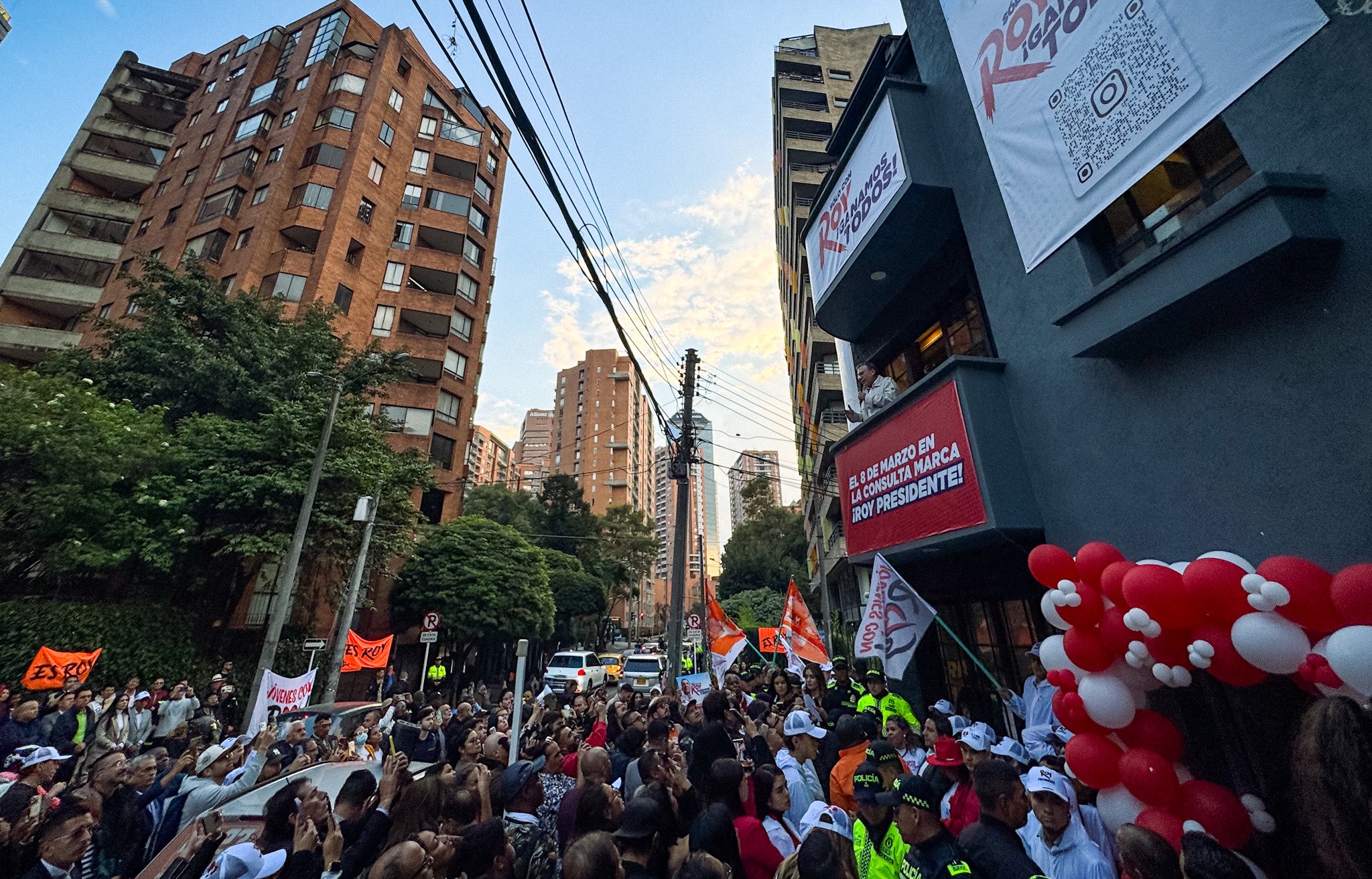 Lanzamiento de la campaña presidencial de Roy Barreras en la "Casa de la Unidad".