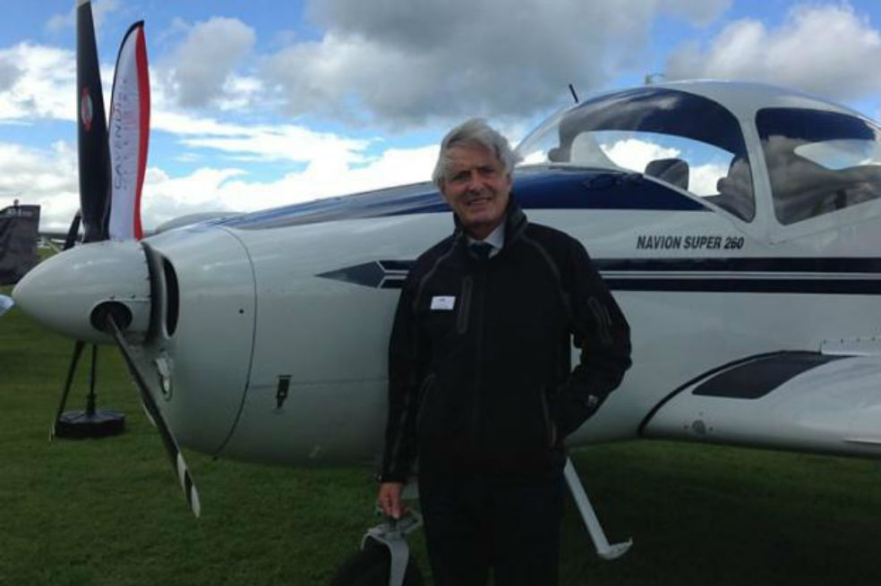 Dave Henderson, piloto que trasladaba a Emiliano Sala a Cardiff. / BBC