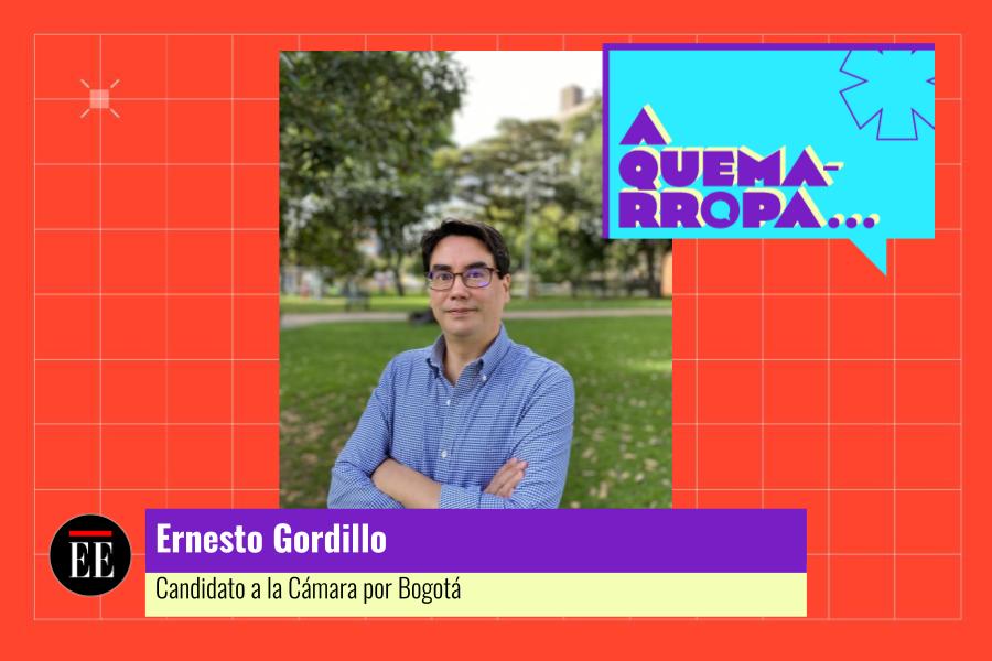 A Quemarropa con Ernesto Gordillo, candidato a la Cámara por el Nuevo Liberalismo