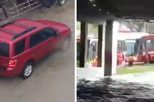 Lluvias torrenciales en Bogotá provocaron inundaciones en corredores viales