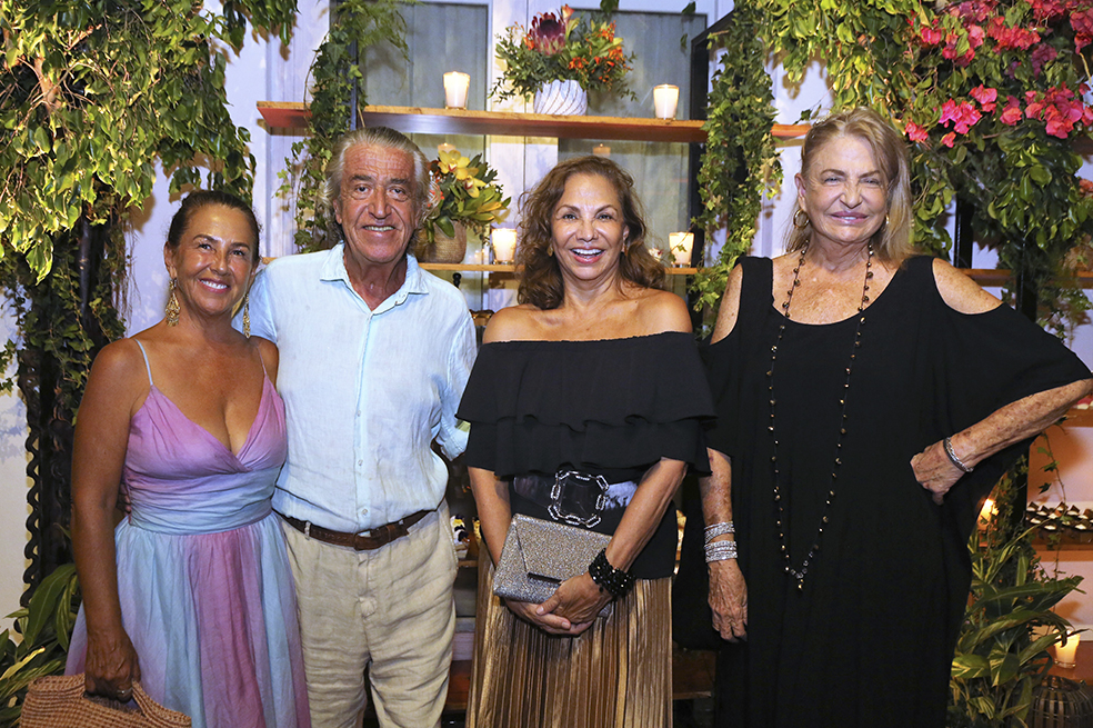 Andrea Villegas, Valentino Constanza, Paulina Villegas y Marta Delvalle