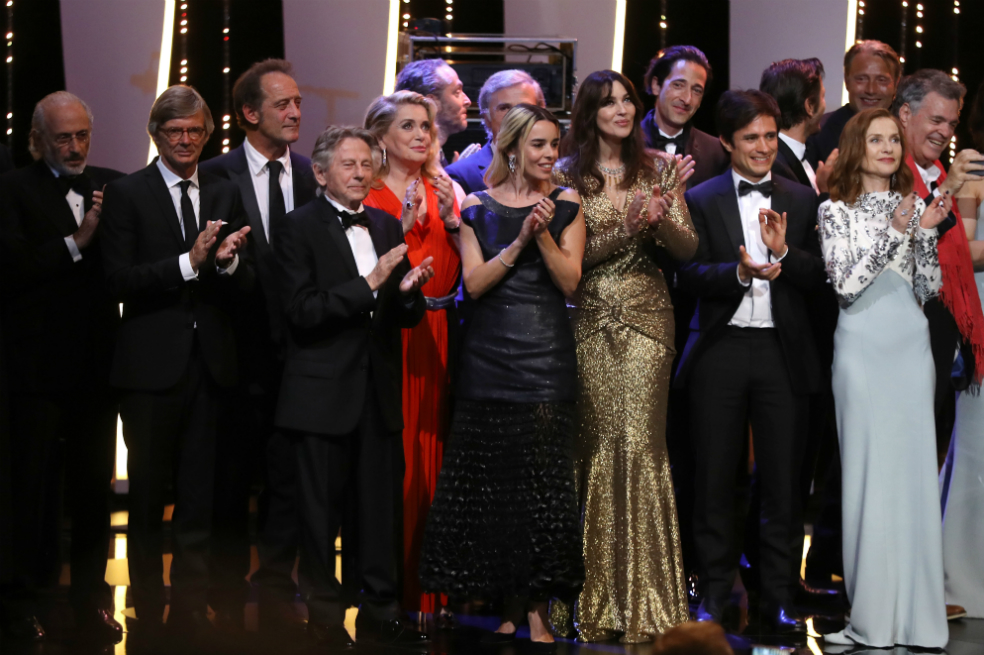 Actores y cineastas se reunieron para celebrar 70 años del Festival de Cannes