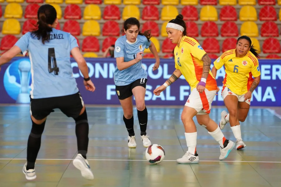 Colombia empató con Uruguay, en la Copa América Femenina de Futsal