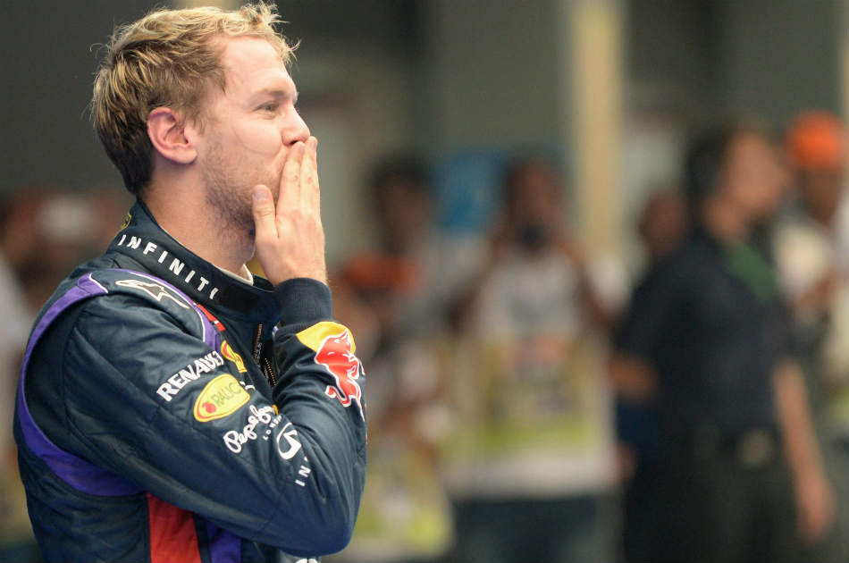 Sebastián Vettel consiguió su cuarto título mundial en la Fórmula 1.