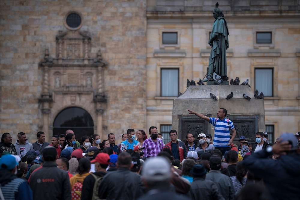 Manifestaciones en Bogotá: seis puntos donde se presentan protestas este sábado