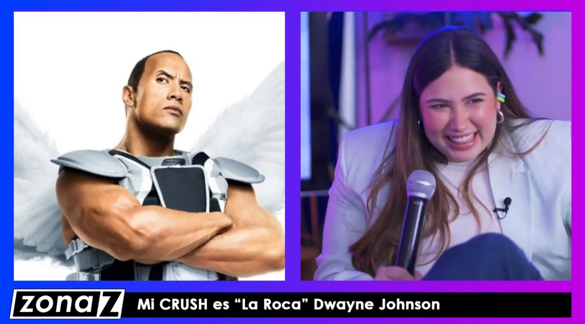 Generación Z: El amor de mi vida es Dwayne “The Rock” Johnson​ | Zona Z