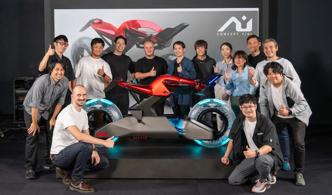 Así es la moto de futurista de Yamaha que ha diseñado para una serie de Netflix