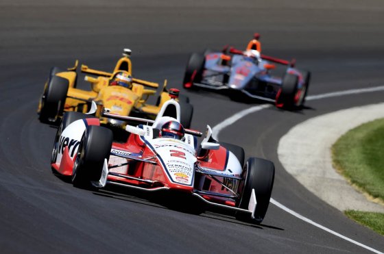 Juan Pablo Montoya se clasificó cuarto en el Gran Premio de San Petersburgo. Foto: AFP