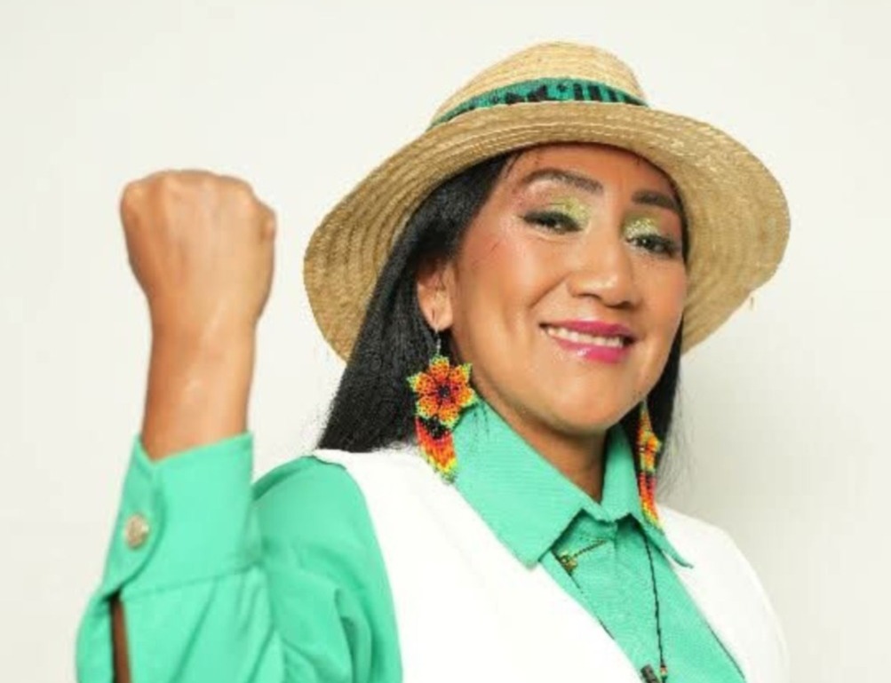 Ana Guetio, candidata a la Cámara, ya apareció en el departamento del Cauca