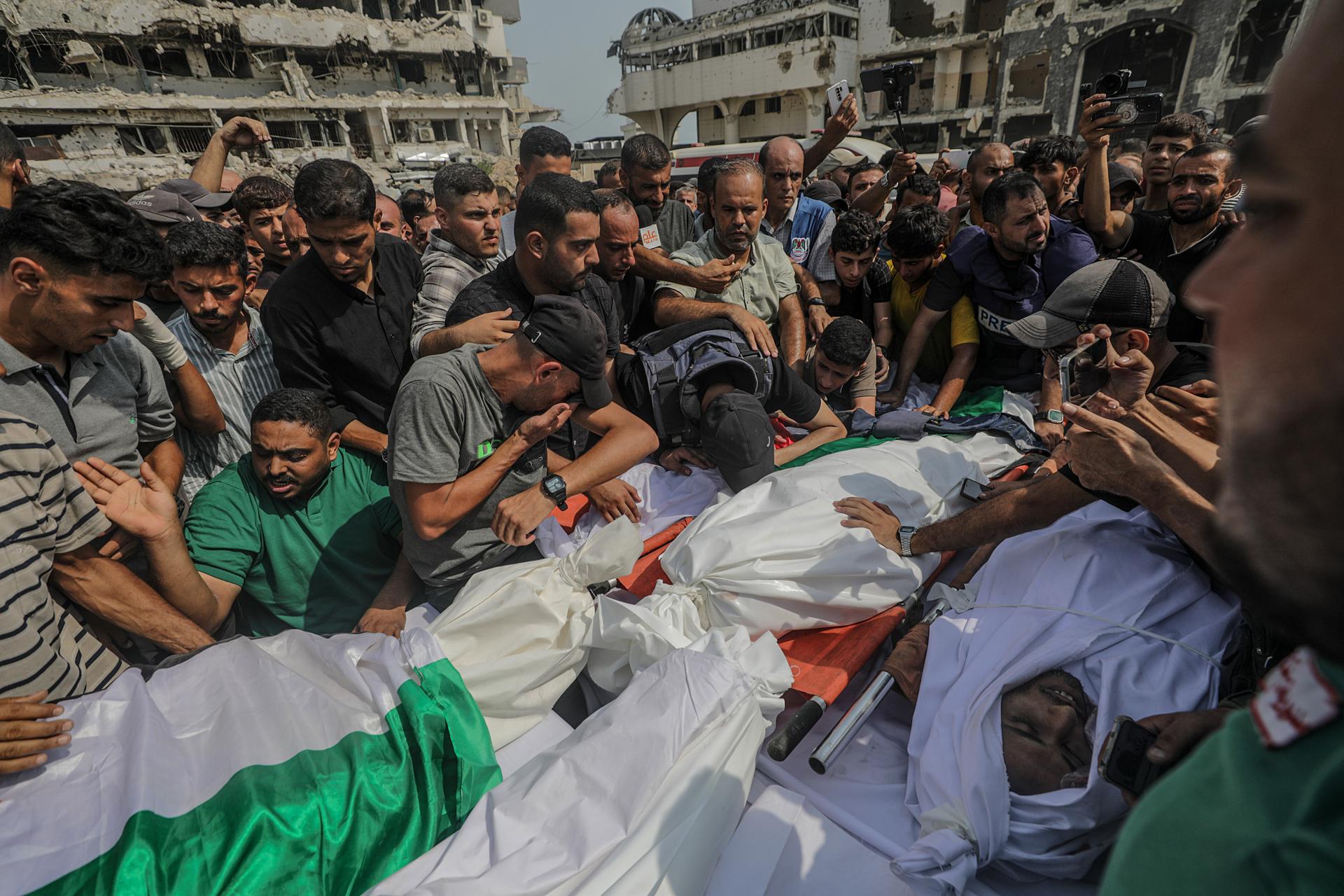 Un ataque contra la poca prensa que queda en Gaza