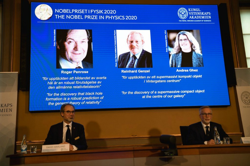 Los agujeros negros, esos nobel en física 2020