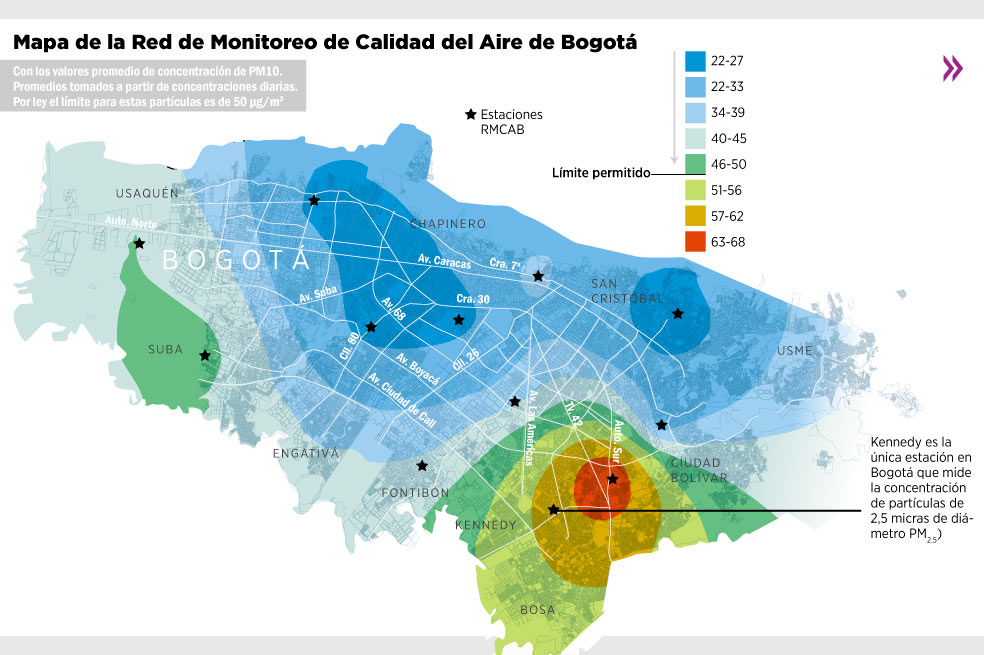 ¿Muerte natural o por el aire de Bogotá?